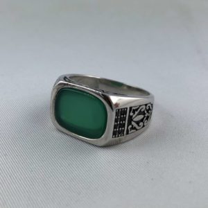 anello-uomo-turcomanno-onice-verde-argento-925-online