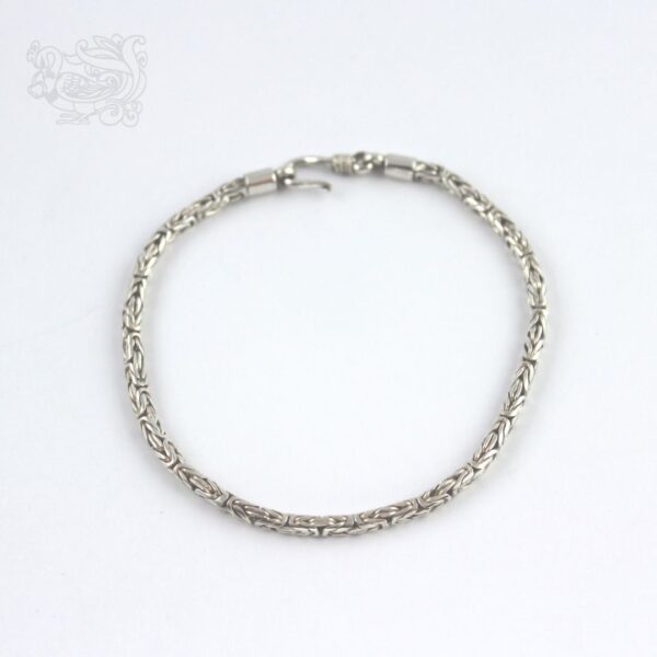 Bracciale-unisex-argento-925-maglia-bizzantina