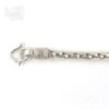Bracciale-unisex-argento-925-maglia-fine-intrecciata-catena