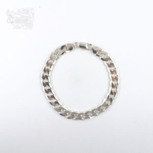 Bracciale-uomo-argento-925-maglia-italiana-chiusura-moschettone