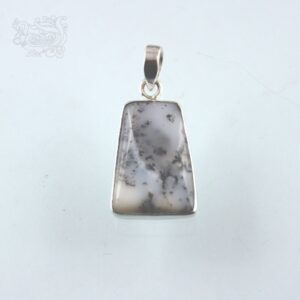 Ciondolo-pietra-agata-arborizzata-argento-925-forma-trapezoidale