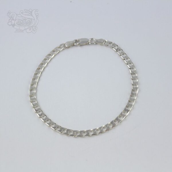 bracciale-argento-925-maglia-italiana-piccola-chiusura-moschettone